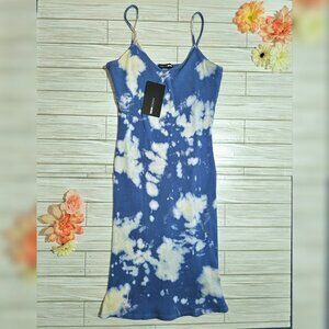NWT Fashion Nova Tie Dye Sky Dress